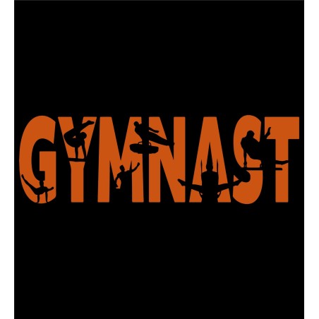 T-shirt "Gymnast" Orange